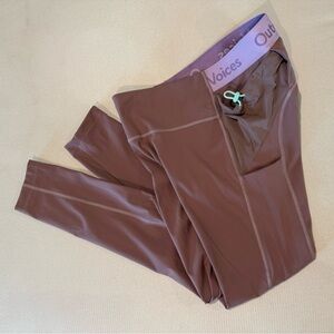 Outdoor Voices Women's Snacks Workout Running Leggings Pants (medium)